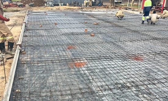 installation de dalle